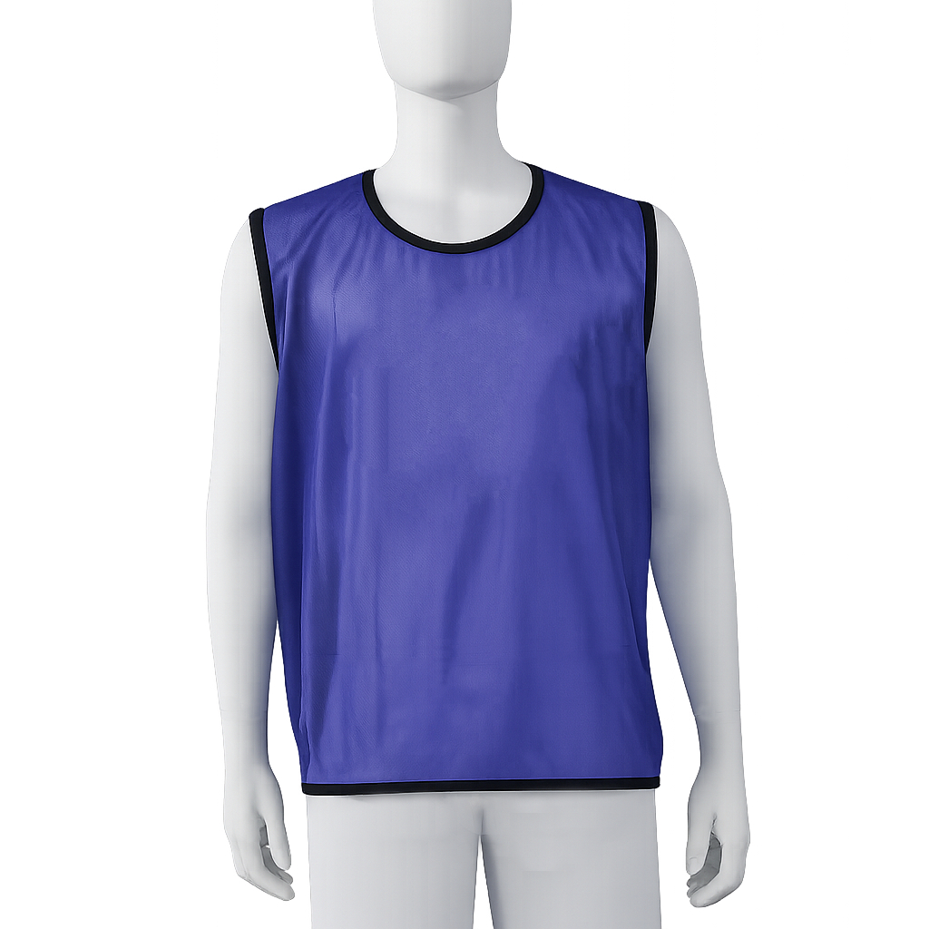 Maillot de sport bleu sans impression